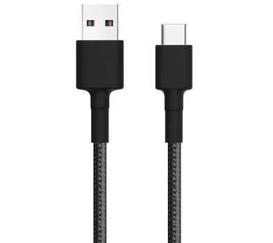 Кабель Xiaomi ZMI USB - Type-C / Data Cable Fast Charge / 3 A / 30 см (AL412) Черный