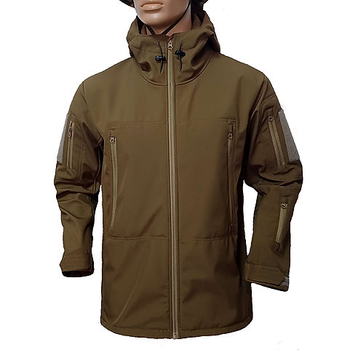 Куртка військова тактична SoftShell FS Uniform 50 coyote