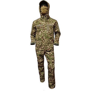 Костюм військовий тактичний SoftShell FS Uniform 60 Хижак