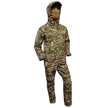 Костюм військовий тактичний SoftShell FS Uniform 60 Хижак