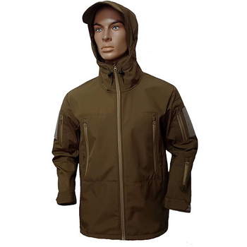 Куртка військова тактична SoftShell FS Uniform 60 coyote