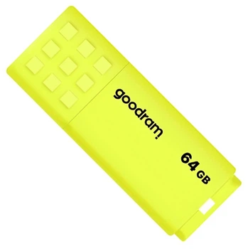 Флеш память USB Goodram UME2 64GB USB 2.0 Yellow (UME2-0640Y0R11)