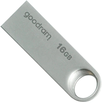 Флеш память USB Goodram UNO3 16GB USB 3.2 Gen1 Steel (UNO3-0160S0R11)