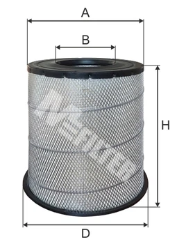 Фільтр повітряний VOLVO MFilter (A579)
