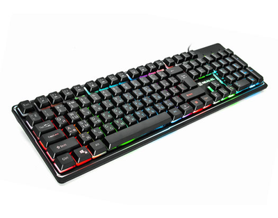 Клавіатура REAL-EL Comfort 7011 Backlit USB ігрова з підсвічуванням