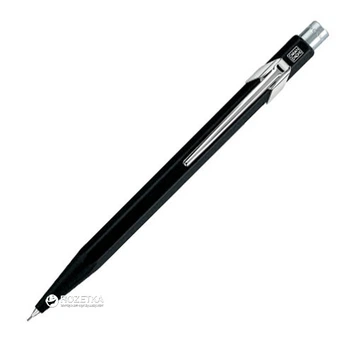 Карандаш чернографитный механический Caran d'Ache 844 0.7 мм Черный корпус (7610186025303)