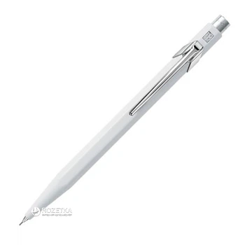 Карандаш чернографитный механический Caran d'Ache 844 0.7 мм Белый корпус (7610186025297)