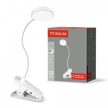 Лампа LED настольная с аккумулятором TITANUM TLTF-013W 7W 3000-6000K
