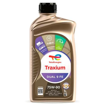 Олива трансмісійна TOTAL TRAX. DUAL 9 FE 75W-90 1 л (204145)