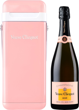 Шампанське Veuve Clicquot Ponsardin «Rose» рожеве брют 0.75 л 12.5% ​​в подарунковій упаковці (3049614236808)