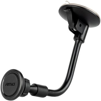Автодержатель для телефона Amio магнитный 360° Black (04143)