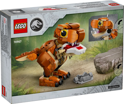 Zestaw klocków LEGO Jurassic World Tyranozaur Mały 317 elementów (76967)