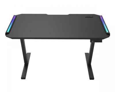 Стіл для геймера Cougar Е-DEIMUS 120, USB 3.0/Type-C Extension хаб, RGB підсвічування, електричне регулювання висоти