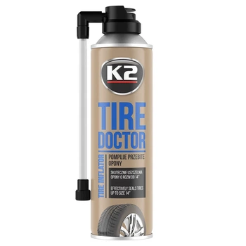 Вулканизатор шин K2 TIRE DOKTOR 400 мл (B310)