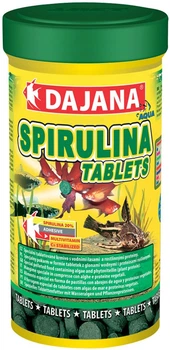 Корм для всех рыб со спирулиной в таблетках Dajana Spirulina Tablets 100 мл/50 г (8594000251064)