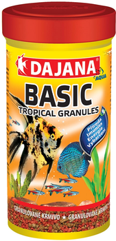 Корм для всех тропических рыб в гранулах Dajana Tropi Gran Basic