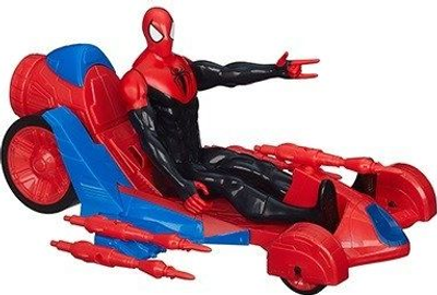 Zestaw do zabawy Hasbro Marvel Titan Hero Series Spiderman figurka z samochodem (5010994805036)