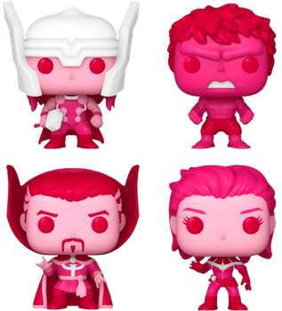 Фігурки Funko Pocket Pop The Avengers - Classic Valentines 4-pack (0889698690720)