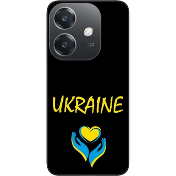 Силиконовый чехол SMTT для OPPO A3x 4G с картинкой Руки Украины