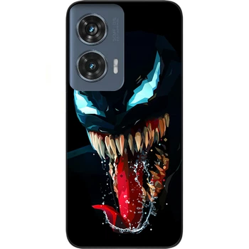 Силиконовый чехол SMTT для Motorola Edge 50 Fusion с картинкой Страшный Веном