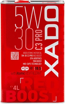 Моторное масло XADO Red Boost 5W-30 C3 Pro 4 л (XA 26268)