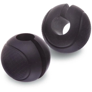 Расширитель хвата сферический на гриф гантели и турник Handle Grip SP-Sport FI-1789 6,5см черный