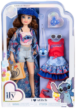 Лялька с аксессуарами Jakks Pacific Disney Stitch Ily 2023 4Ever Fashion 28 см (0192995228573)