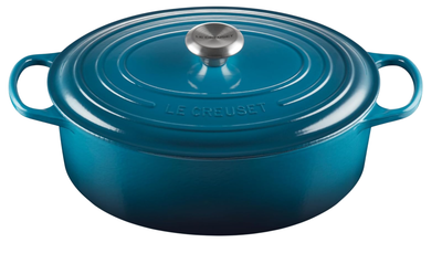 Каструля жаростійка Le Creuset Signature бірюзова 31 см (0024147294177)