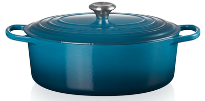 Каструля жаростійка Le Creuset Signature бірюзова 31 см (0024147294177)