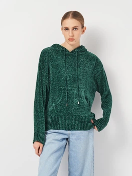 Худі жіноче Piazza Italia 01099-1178 L/XL Dark Green (2001099003048)