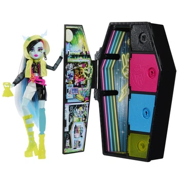 Набор-сюрприз Monster High Неоновые и бомбезные Ужасо-секреты Фрэнки (HNF79)