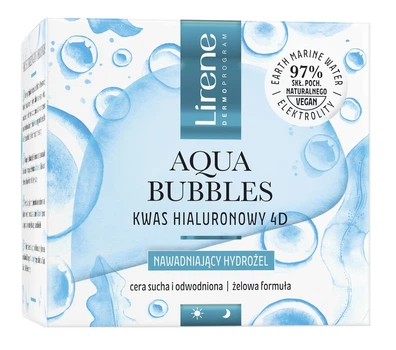 Увлажняющий гидрогелевый крем Lirene Aqua Bubbles 50 мл (5900717769212)