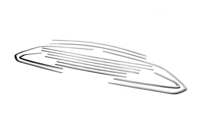 Повна окантовка стекол (Sport Tourer, 12 шт, нерж) для Opel Astra J 2009-2015 рр