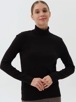 Гольф-водолазка тепла жіноча Leinle 514 S-M Чорна (4825148101001)