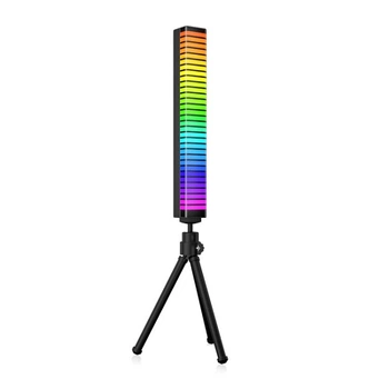 Панель RGB ритм лампа на штативі 20 см 5 Вт 500мАч Puluz TBD0601886102