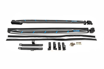 Бокові пороги OEM V4 (2016-2018, 2 шт, алюміній) для Toyota Rav 4 роки bkt-rv-s66