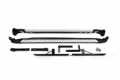 Бокові пороги OEM V2 (2 шт, алюміній) для BYD S6 bkt-s6-s31