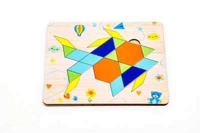 Танграм PuzzleOK "Рибка" для дітей від 4 років (Арт-96896)
