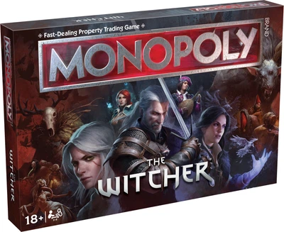 Настольная игра Winning Moves Monopoly UK: Witcher Ведьмак (WM04623-EN1-6)