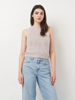 Футболка жіноча Zara 7901/312 L Фіолетова (07901312804047)