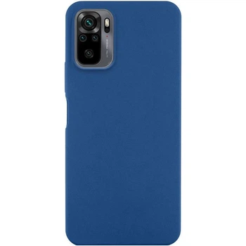 Чохол Silicone Cover Lakshmi (AA) для Xiaomi Redmi Note 10 / Note 10s / Poco M5s (Синій / Navy Blue)
