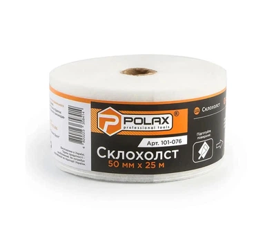 Стеклохолст Polax армированный 50 мм х 25 м
