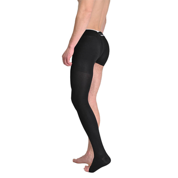 Моночапка компрессійна Soloventex Comfort, 2 клас, 350 DEN, чоловіча, чорна, арт. 550-231/550-241, L, Правій, Зріст 180-195