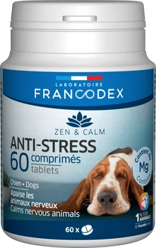 Пищевые добавки Francodex Laboratoire Antistress Dog Cat Антистресс таблетки для собак 60 шт (170396)