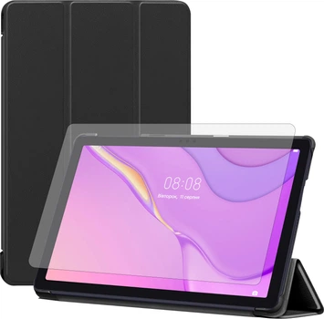 Чохол для планшета AIRON Premium для HUAWEI Matepad T10/T10 (2gen)/T10S із захисною плівкою і серветкою Black (4821784622501)