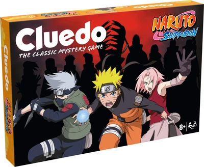 Gra planszowa Winning Moves Cluedo UK: Naruto Shippuden Naruto (język angielski) (WM04940-EN1-6) (5036905058551)