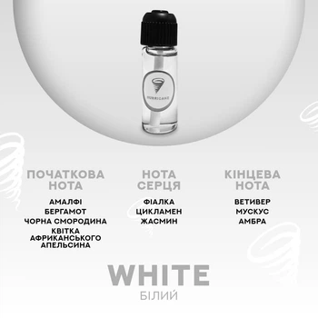 Аромат Hurricane White для автомобільного електронного дифузору