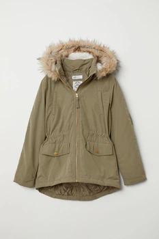 Парку H&M 152см хакі 96277698