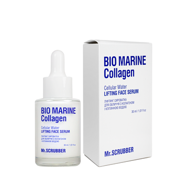 Лифтинг сыворотка для лица Mr.SCRUBBER Bio Marine Collagen с коллагеном и клеточной водой 30 мл