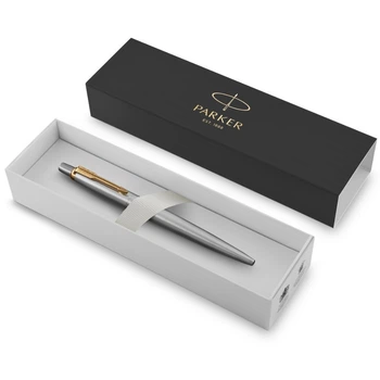 Ручка кулькова PARKER 16 032 "Jotter" сталева з позол. /16 032/